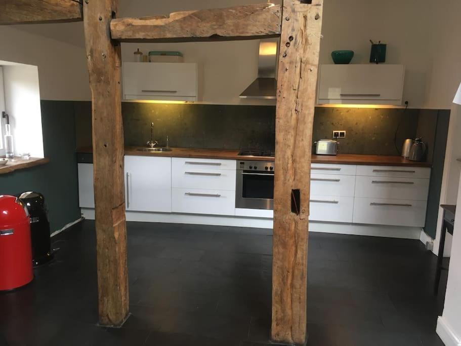 Wunderschoenes Bauernhaus An Der Elbe 布莱克德 外观 照片
